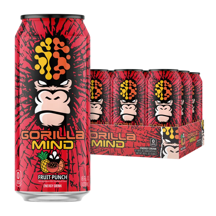 Gorilla Mind Energy Drink - Mann Nutrition