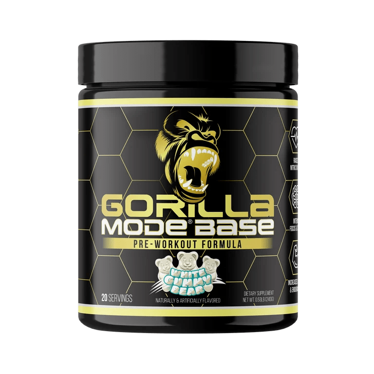 Gorilla Mind Gorilla Mode Base Pre-Workout | 20 Servings - Mann Nutrition