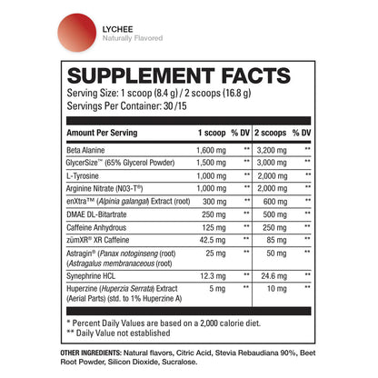 HD Muscle Pre HD Black Pre Workout  - Mann Nutrition