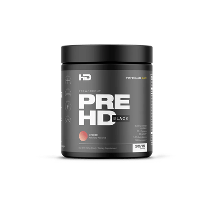 HD Muscle Pre HD Black Pre Workout  - Mann Nutrition