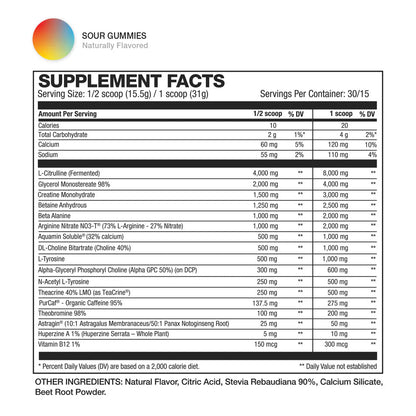HD Muscle Pre HD Ultra Pre Workout  - Mann Nutrition