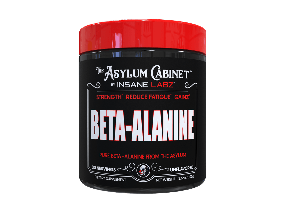 Insane Labz Asylum Cabinet Beta-Alanine 30 Servings - Mann Nutrition