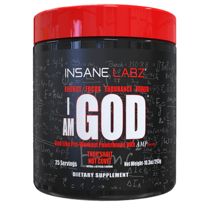 Insane Labz I am God Pre Workout  - Mann Nutrition