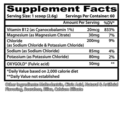 Insane Labz Psychotic Hydration – Electrolyte & Recovery Powder, Zero Sugar, 60 Servings - Mann Nutrition