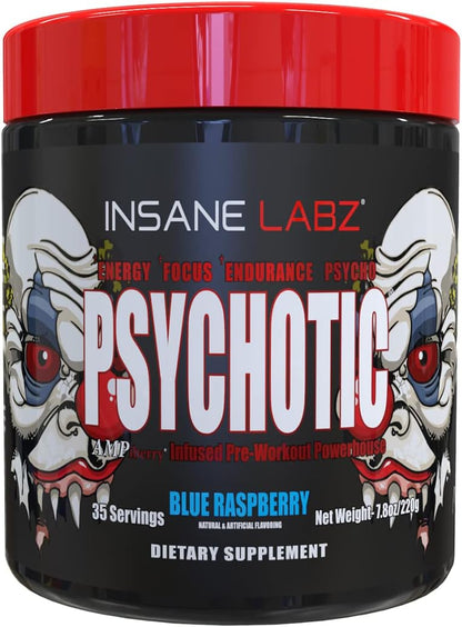 Insane Labz Psychotic Pre Workout - Mann Nutrition