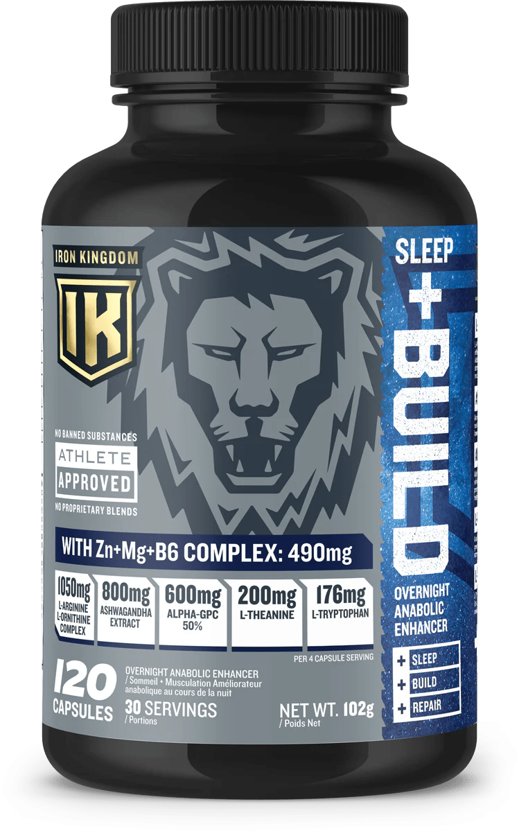 Iron Kingdom Sleep+Build 30 Servs  - Mann Nutrition
