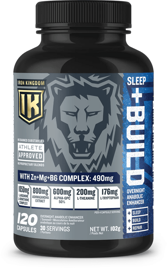 Iron Kingdom Sleep+Build 30 Servs  - Mann Nutrition