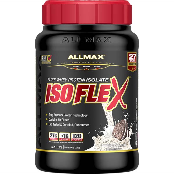 IsoFlex whey protein Isolate 30 Servs - Mann Nutrition