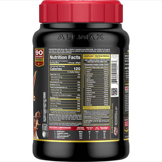 IsoFlex whey protein Isolate 30 Servs - Mann Nutrition