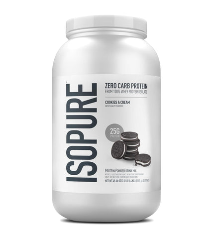 Isopure Zero/Low Carb Isolate 3Lbs - Mann Nutrition
