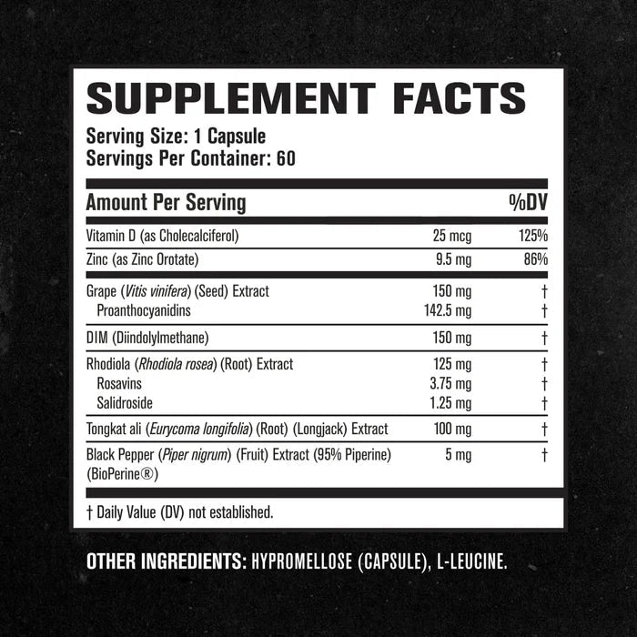 Jacked Factory Androsurge | Natural Estrogen Metabolizer - Mann Nutrition