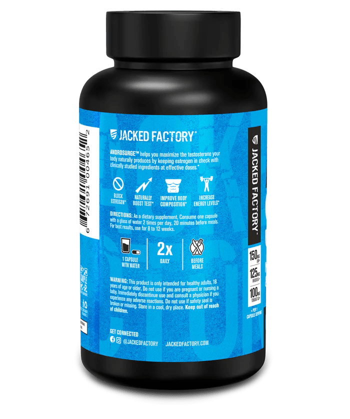 Jacked Factory Androsurge | Natural Estrogen Metabolizer - Mann Nutrition