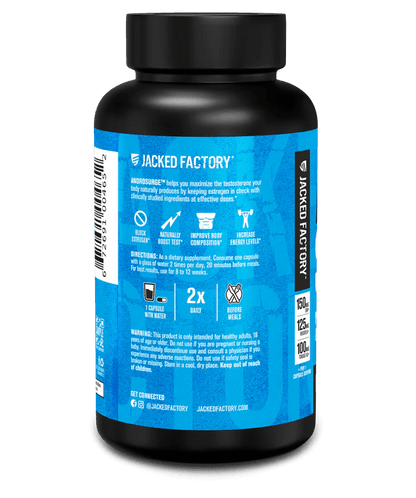 Jacked Factory Androsurge | Natural Estrogen Metabolizer - Mann Nutrition