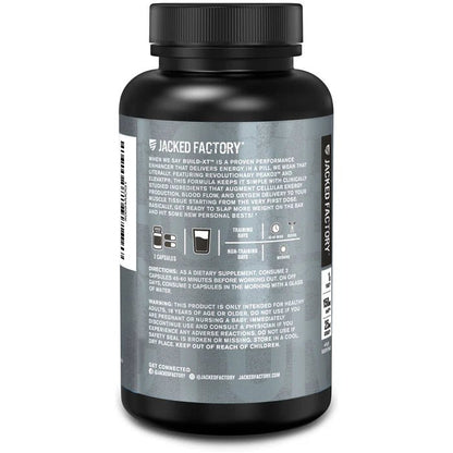 Jacked Factory Build XT 60 Veg Caps - Mann Nutrition