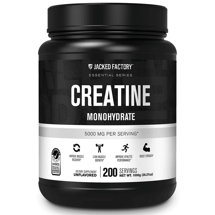 Jacked Factory Creatine Monohydrate Powder | 5g Micronized Creatine - Mann Nutrition