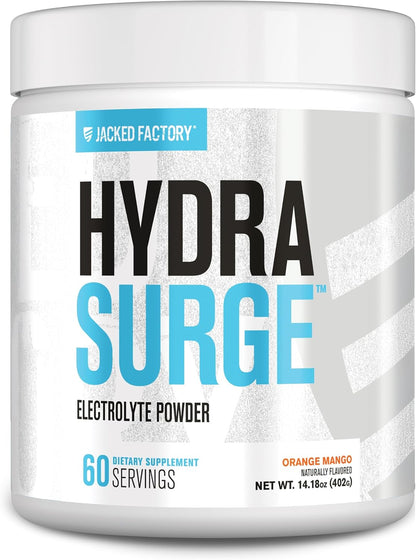 Jacked Factory HydraSurge Natural Electrolyte Powder - Mann Nutrition