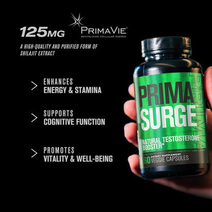 Jacked Factory PrimaSurge | Natural Testosterone Booster 60 Caps - Mann Nutrition