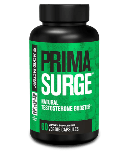 Jacked Factory PrimaSurge | Natural Testosterone Booster 60 Caps - Mann Nutrition