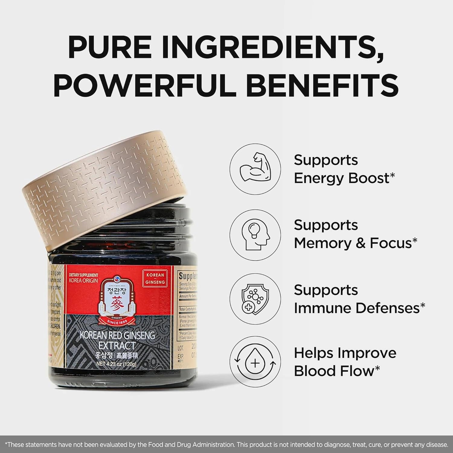 JungKwanJang Korean Red Ginseng Extract - 50G  - Mann Nutrition