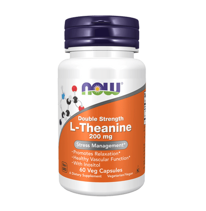 L - Theanine Double Strength 200 mg - 60 Veg Capsules - Mann Nutrition