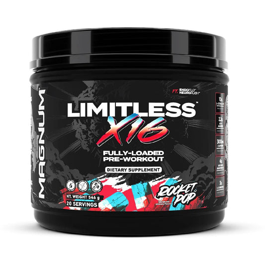 Limitless X 16 Fully Loaded Pre Workout - Mann Nutrition