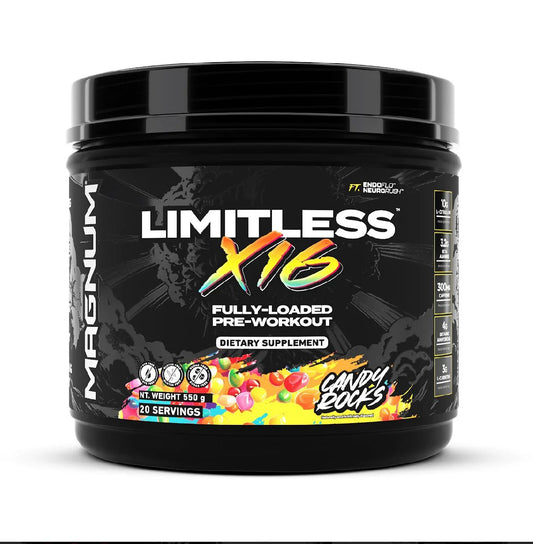 Limitless X 16 Fully Loaded Pre Workout - Mann Nutrition