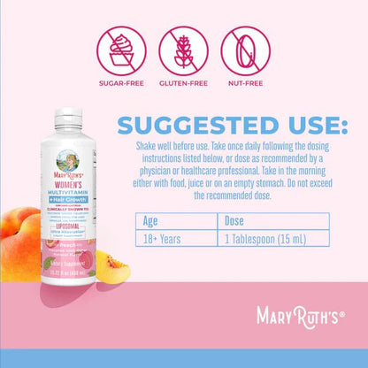 Mary Ruth's Organic Women's Multivitamin Liposomal - Mann Nutrition