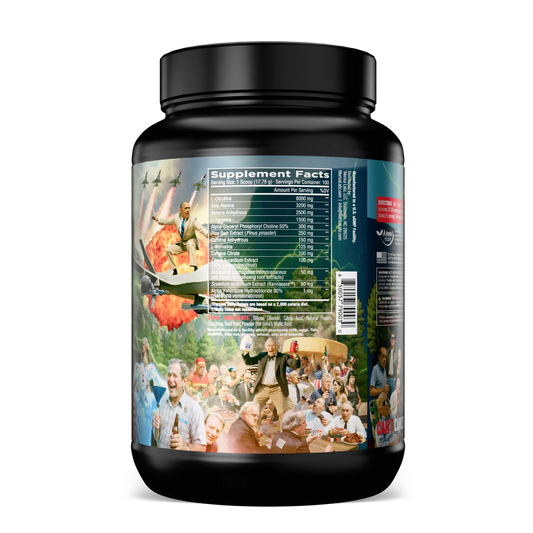 Merica Labz 1776 - Biggest Pre Workout 100 Servings  - Mann Nutrition