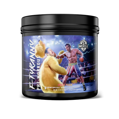 Merica Labz F-Tyranny Pre-Workout – High-Stim Energy, Focus, Pumps & Endurance - Mann Nutrition