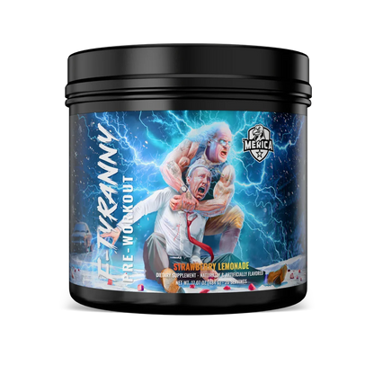 Merica Labz F-Tyranny Pre-Workout – High-Stim Energy, Focus, Pumps & Endurance - Mann Nutrition