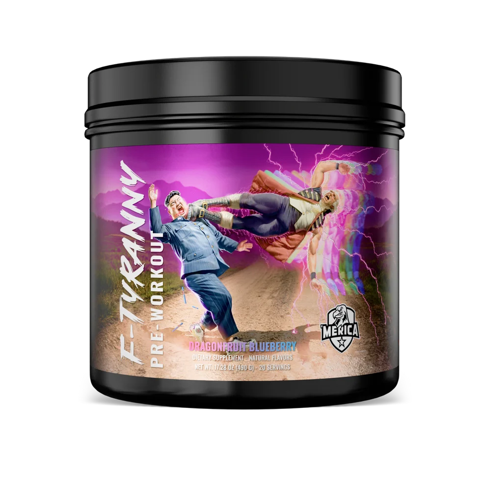 Merica Labz F-Tyranny Pre-Workout – High-Stim Energy, Focus, Pumps & Endurance - Mann Nutrition