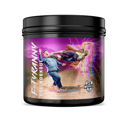 Merica Labz F-Tyranny Pre-Workout – High-Stim Energy, Focus, Pumps & Endurance - Mann Nutrition
