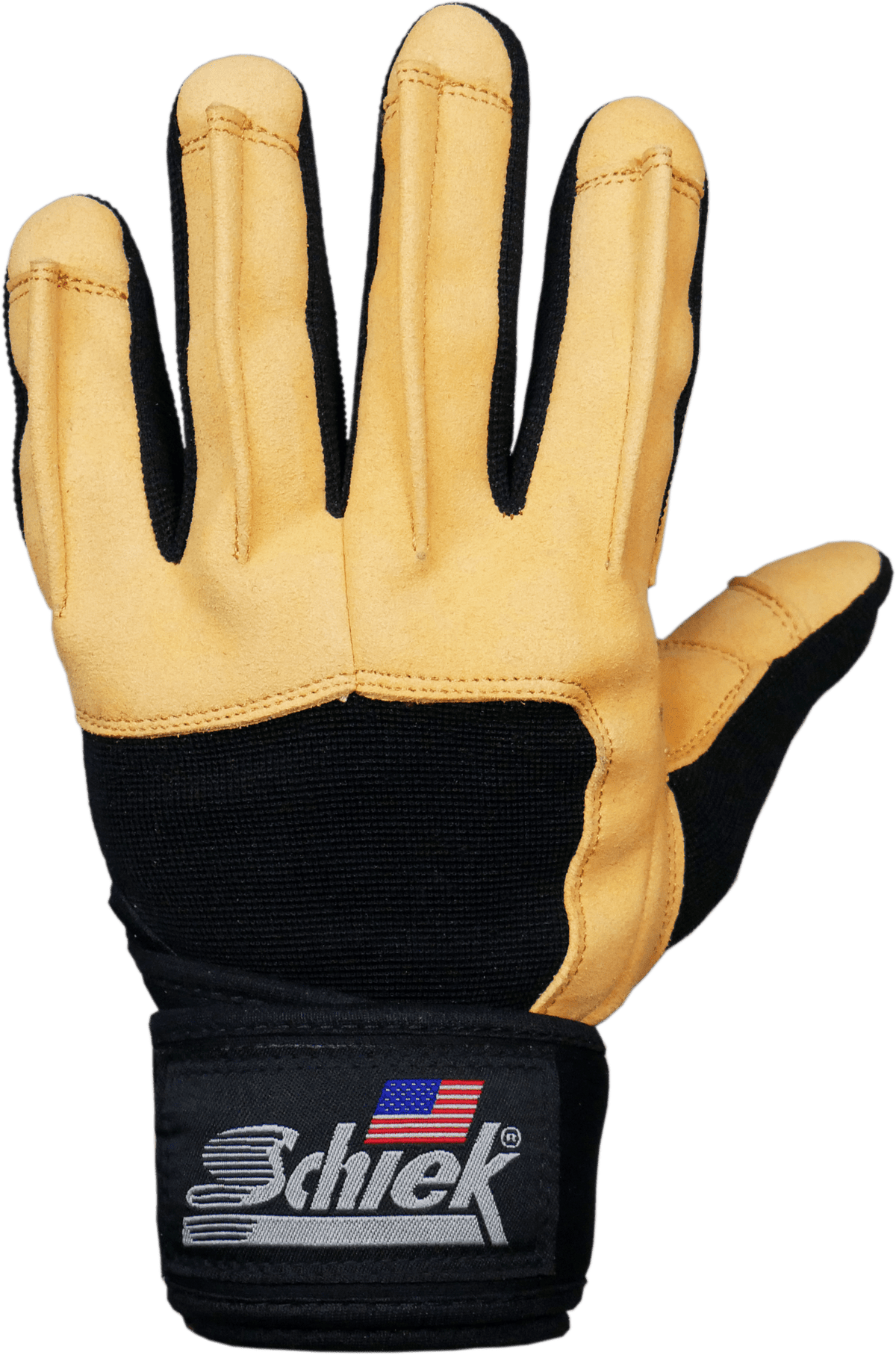 Model 425F Power Series Lifting Gloves with Wrist Wraps & Full Finger Protection sku-52268232671528- Mann Nutrition