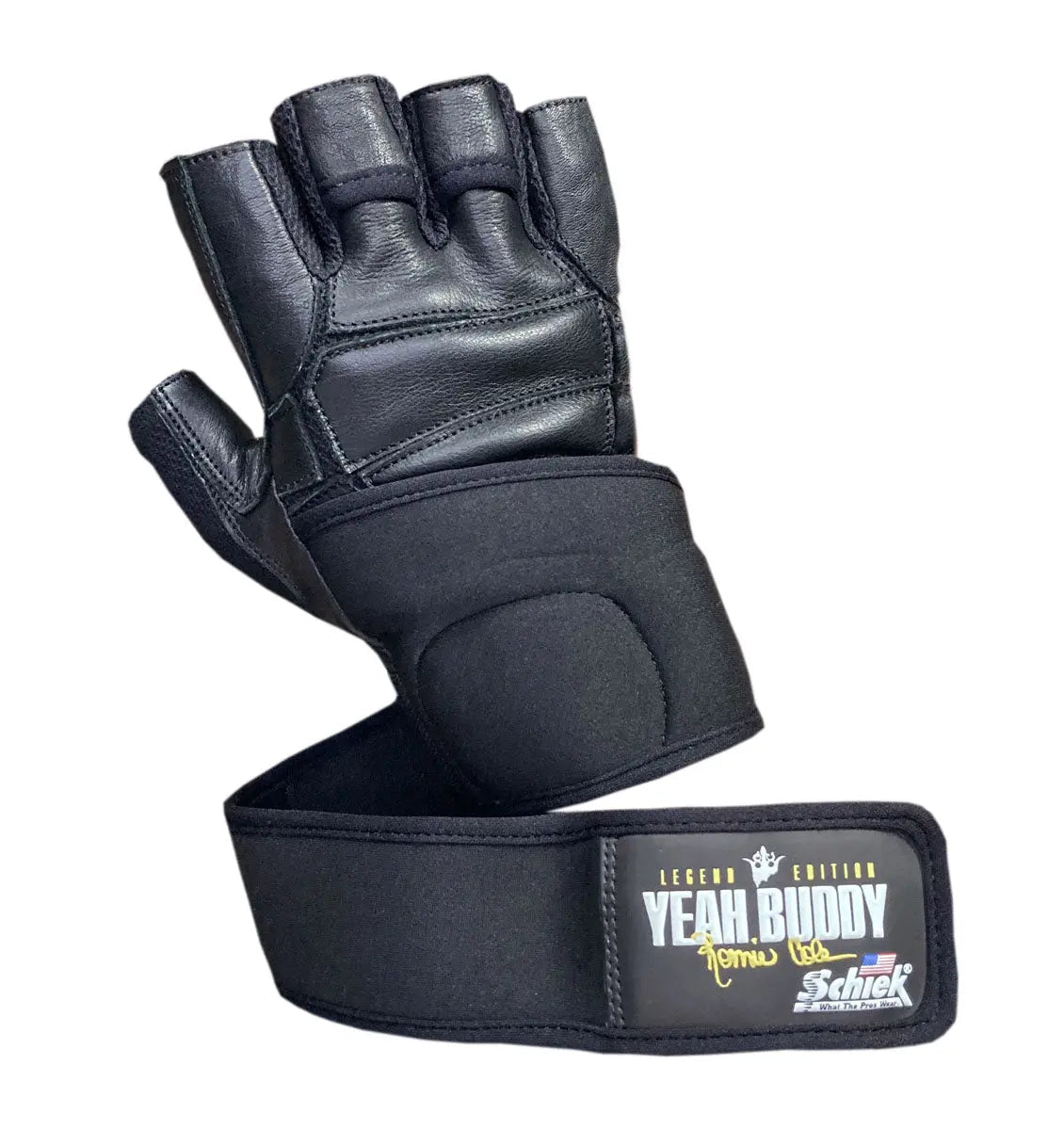 Model RCx8 Ronnie Coleman Yeah Buddy Signature Series Lifting Gloves sku-52268263375144- Mann Nutrition