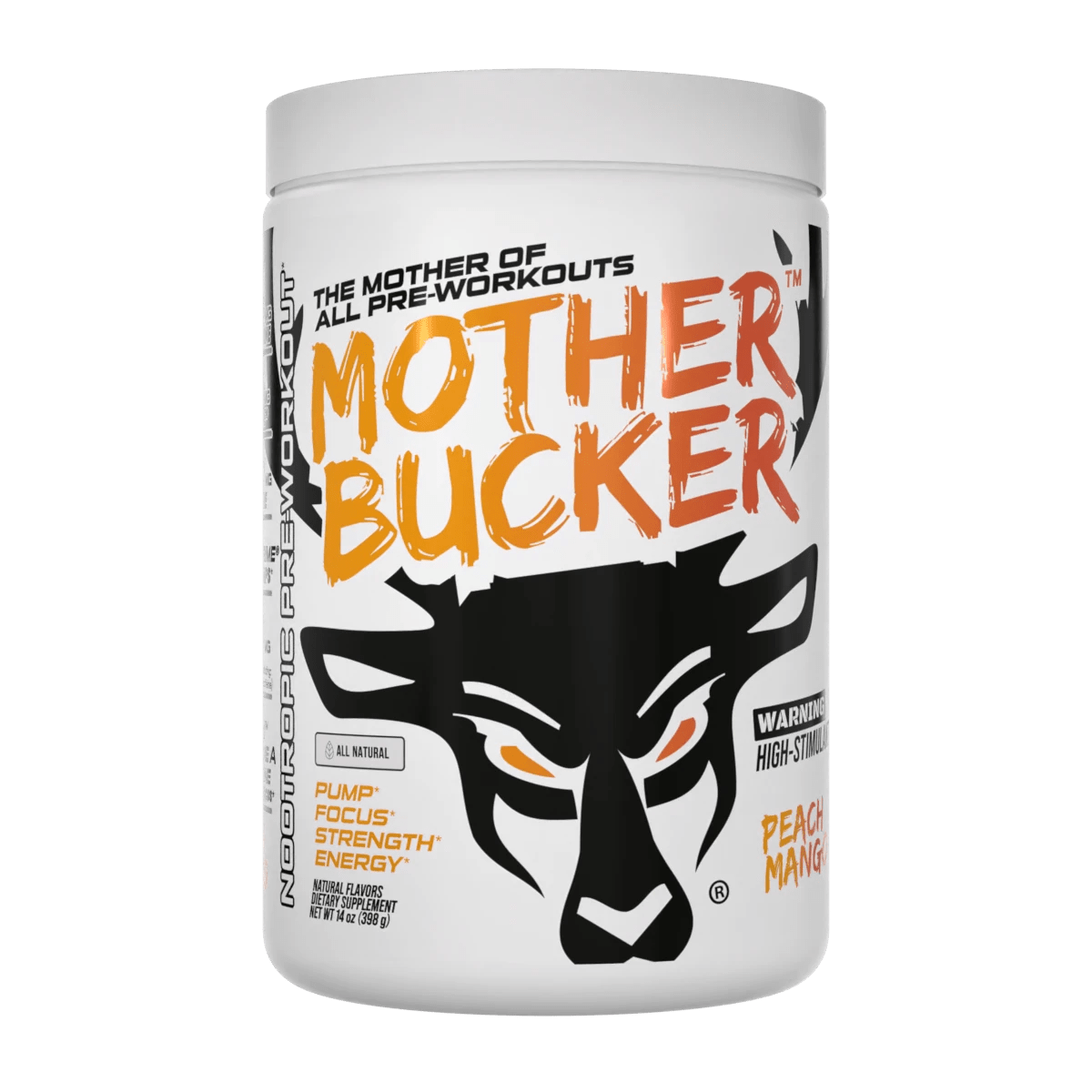 Mother Bucker All Natural Pre - Workout - Mann Nutrition