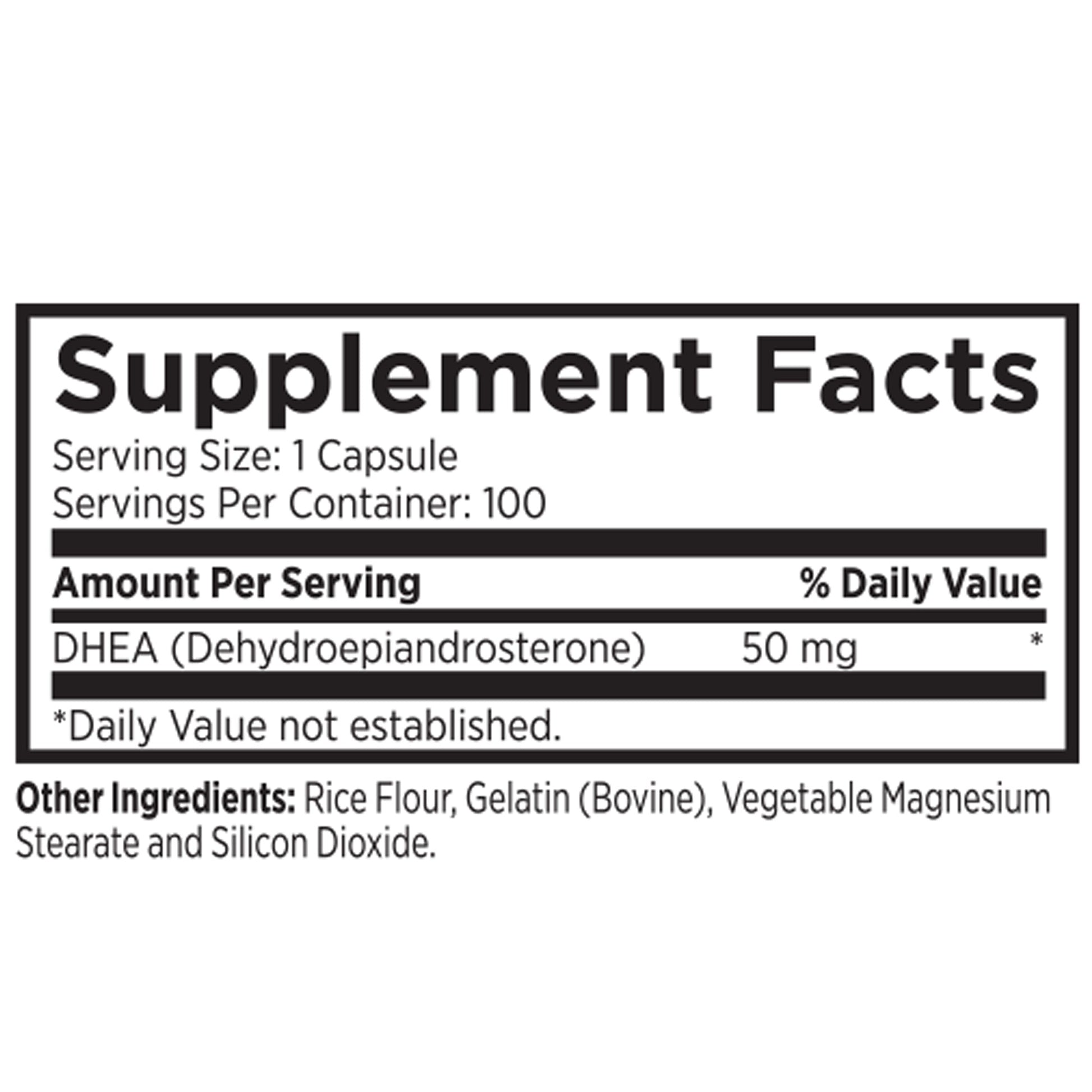 MRI Performance DHEA 50MG Healthy Aging, Hormone & Adrenal Support MRI031- Mann Nutrition