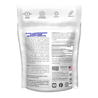 MRI Performance Micronized Creatine Monohydrate MRI027- Mann Nutrition