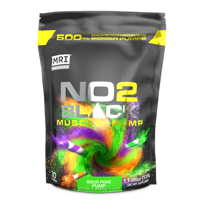 MRI Performance NO2 Black Muscle + Pump Nitric Oxide (30 servings) MRI003-30- Mann Nutrition