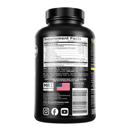 MRI Performance NO2 Nitric Oxide Original Formula MRI021- Mann Nutrition