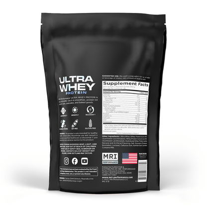MRI Performance Ultra Whey Protein 2lb MRI024- Mann Nutrition