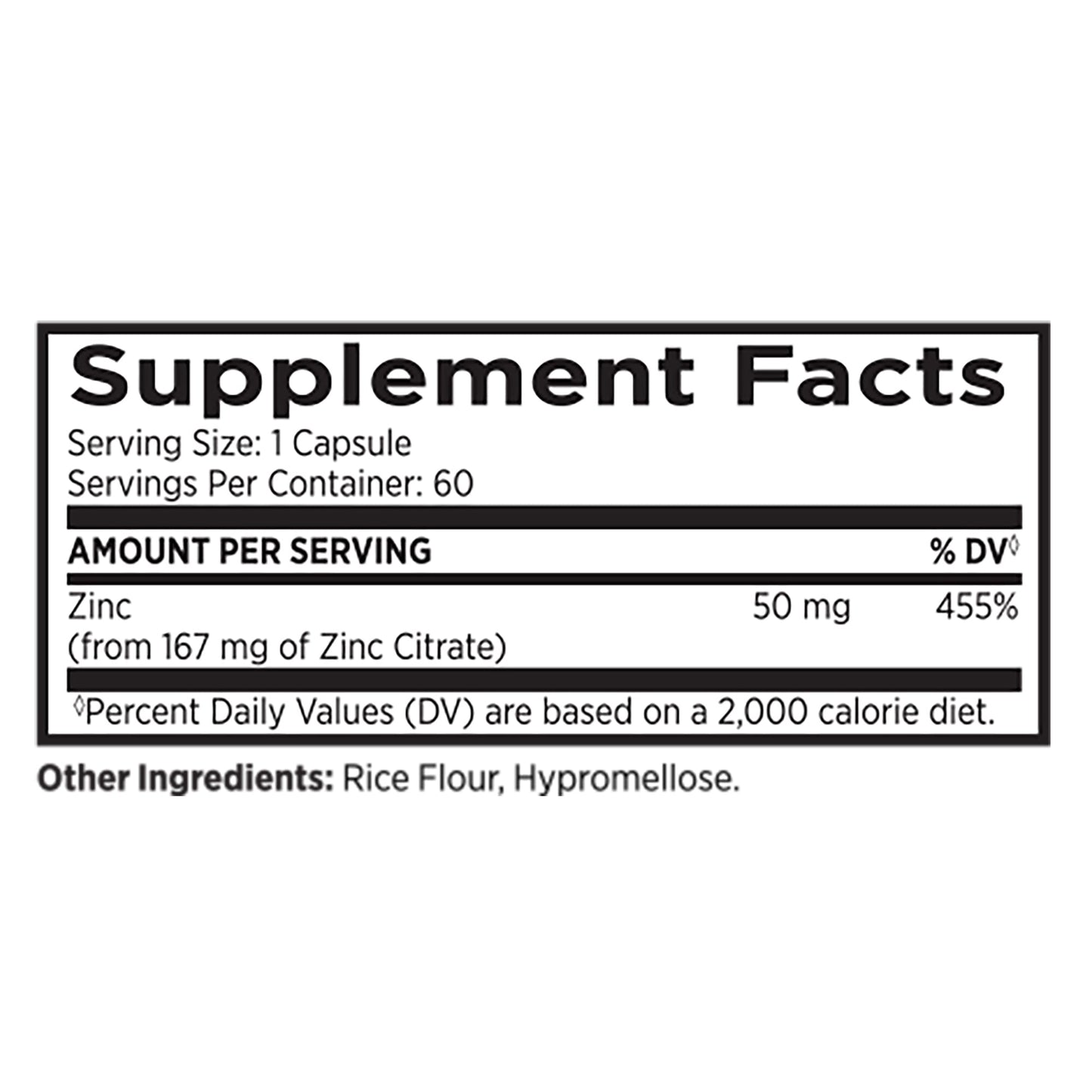 MRI Performance Zinc (60 Count) MRI015- Mann Nutrition