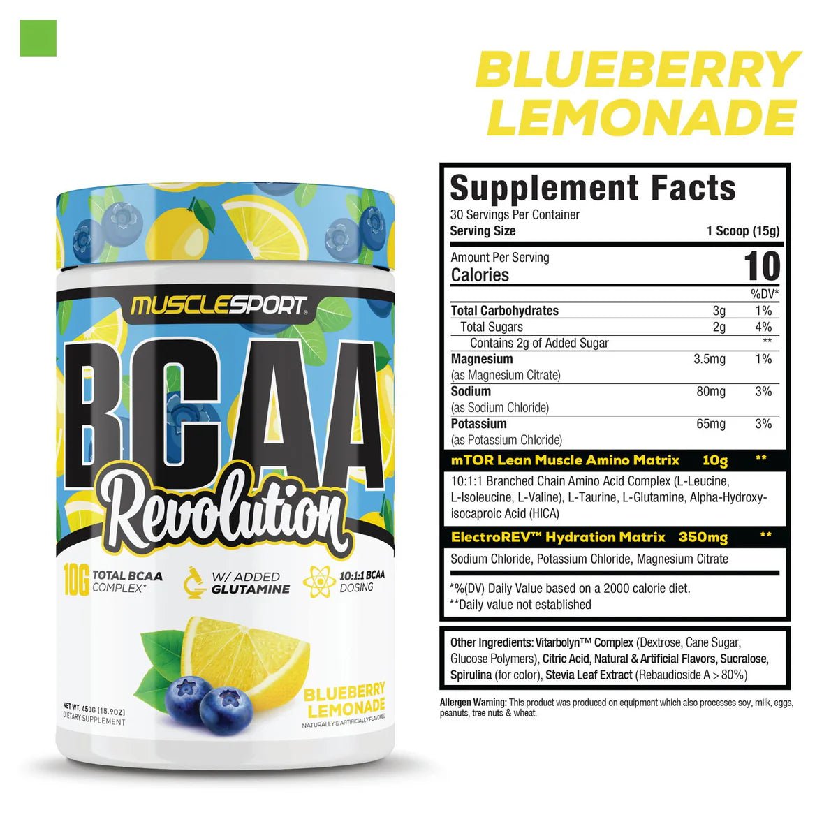 Muscle Sport BCAA Revolution - Mann Nutrition