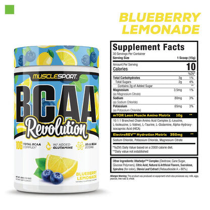 Muscle Sport BCAA Revolution - Mann Nutrition