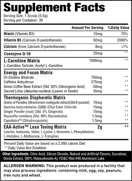 Muscle Sport CardioBurn revolution - Mann Nutrition