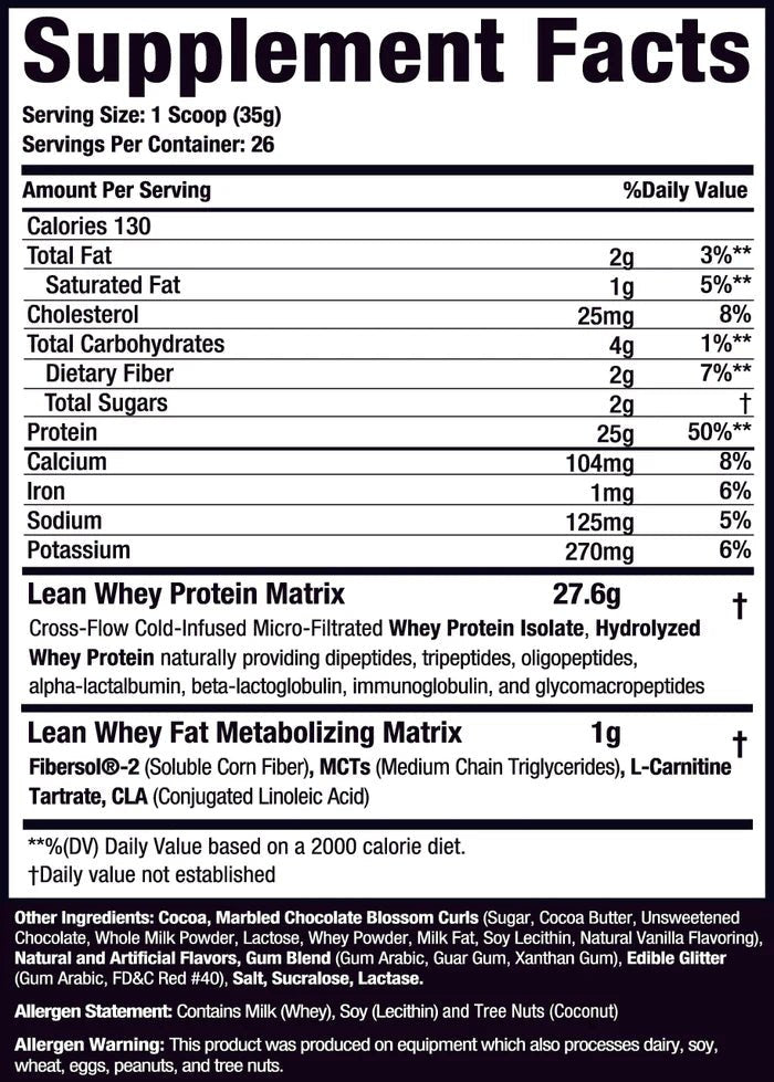 Muscle Sport Lean Whey Iso Hydro - Mann Nutrition