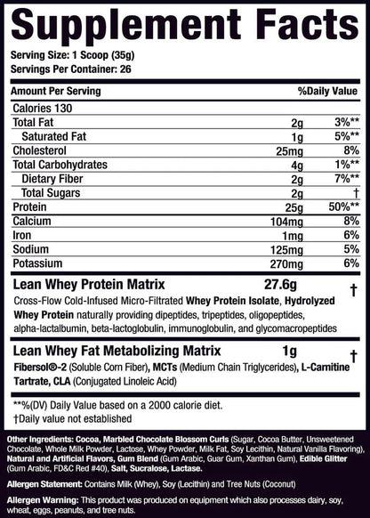 Muscle Sport Lean Whey Iso Hydro - Mann Nutrition