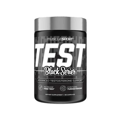 Muscle Sport Test Black Series 90 Caps - Mann Nutrition
