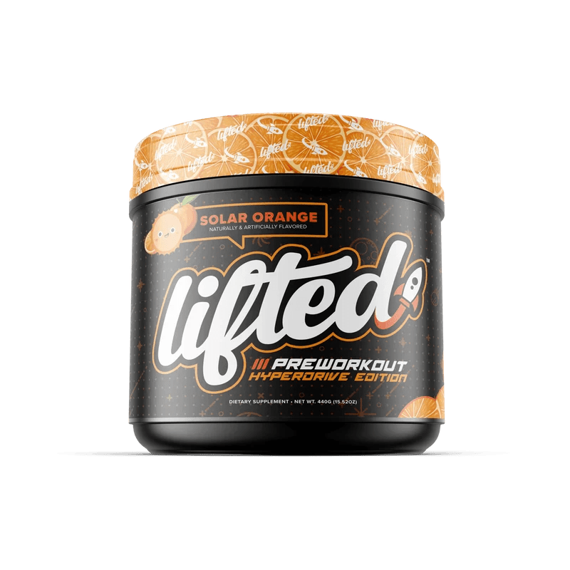 MuscleSport Lifted Hyperdrive Pre-Workout | Solar Orange - Mann Nutrition
