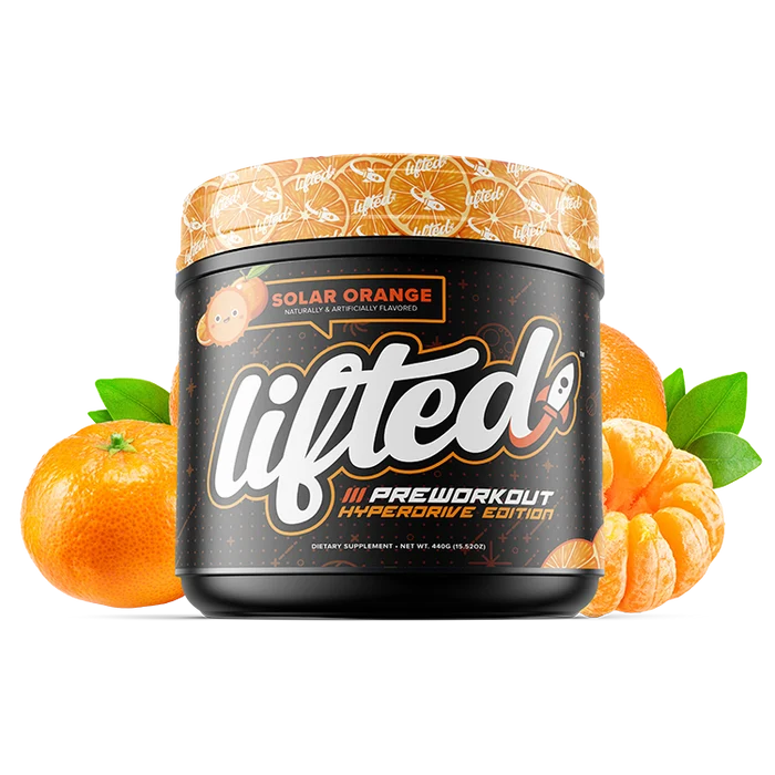 MuscleSport Lifted Hyperdrive Pre-Workout | Solar Orange - Mann Nutrition