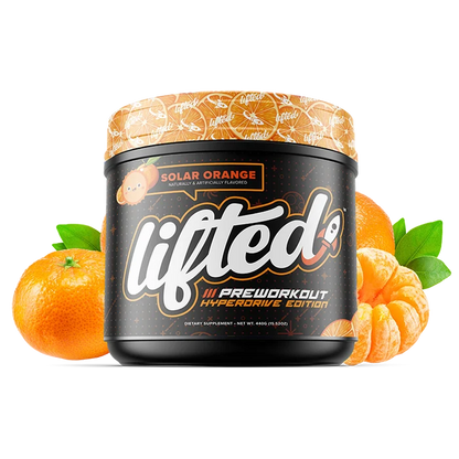 MuscleSport Lifted Hyperdrive Pre-Workout | Solar Orange - Mann Nutrition